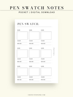 N137 | Pen Swatch Notes