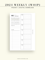 W108_G_WO1P_2024 | 2024 Weekly Planner, Grid
