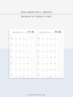 M111_2024 | 2024 Dated Monthly, MO1P