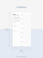 W108_G_WO2P_2024 | 2024 Weekly Planner, Grid