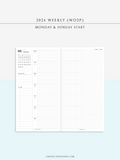 W108_G_WO2P_2024 | 2024 Weekly Planner, Grid