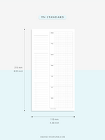 W108_G_WO2P | Weekly Planner, WO2P, Grid