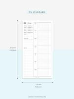 W108_G_WO1P_2024 | 2024 Weekly Planner, Grid