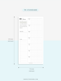 W108_G_WO2P_2024 | 2024 Weekly Planner, Grid