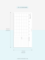 M125 | Horizontal Monthly Planner, MO1P