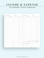 T107 | Income & expense Tracker