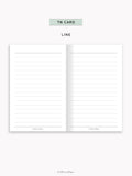 N101-3 | 5mm Line Dot Grid Notes