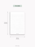 N101-3 | 5mm Line Dot Grid Notes