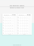M111_2024 | 2024 Dated Monthly, MO1P