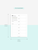 W108_GX_WO2P_2024 | 2024 Weekly Planner, Blank