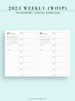 W108_G_WO1P_2024 | 2024 Weekly Planner, Grid