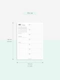 W108_G_WO2P_2024 | 2024 Weekly Planner, Grid