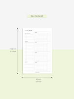 W128 | Weekly Planner, WO2P