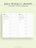 W108_G_WO1P_2024 | 2024 Weekly Planner, Grid