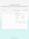 T126 | Expense Tracker in Budget, Spending Log Template