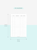 T126 | Expense Tracker in Budget, Spending Log Template