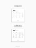 Y103-1_2027 | 2027 Mini Calendar