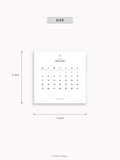 Y103-4_2027 | 2027 Mini Calendar