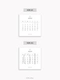 Y103-4_2027 | 2027 Mini Calendar