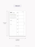 W108_B_WO1P_2027 | 2027 Weekly Planner, Blank