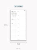 W108_B_WO1P_2027 | 2027 Weekly Planner, Blank