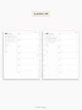W108_B_WO1P_2027 | 2027 Weekly Planner, Blank
