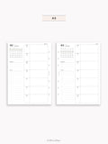 W108_B_WO1P_2027 | 2027 Weekly Planner, Blank
