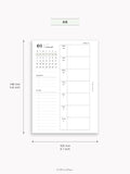 W108_B_WO1P_2027 | 2027 Weekly Planner, Blank