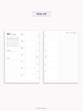W108_B_WO2P_2027 | 2027 Weekly Planner, Blank
