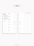 W108_B_WO2P_2027 | 2027 Weekly Planner, Blank