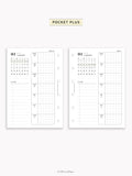 W108_G_WO1P_2027 | 2027 Weekly Planner, Grid