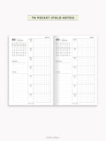 W108_G_WO1P_2027 | 2027 Weekly Planner, Grid