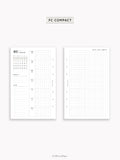 W108_G_WO2P_2027 | 2027 Weekly Planner, Grid