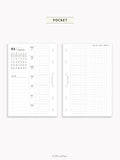 W108_G_WO2P_2027 | 2027 Weekly Planner, Grid