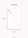 W108_G_WO2P_2027 | 2027 Weekly Planner, Grid
