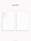 W108_G_WO2P_2027 | 2027 Weekly Planner, Grid