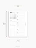 W108_G_WO2P_2027 | 2027 Weekly Planner, Grid