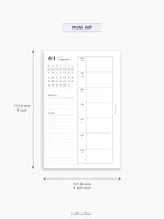 W108_GX_WO1P_2026 | 2026 Weekly Planner, Blank