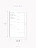 W108_GX_WO1P_2026 | 2026 Weekly Planner, Blank