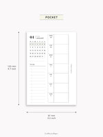 W108_GX_WO1P_2026 | 2026 Weekly Planner, Blank