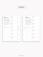 W108_GX_WO1P_2026 | 2026 Weekly Planner, Blank