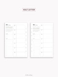 W108_GX_WO1P_2026 | 2026 Weekly Planner, Blank