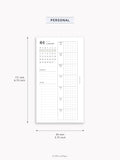 W108_G_WO1P_2026 | 2026 Weekly Planner, Grid