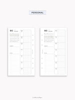 W108_G_WO1P_2026 | 2026 Weekly Planner, Grid