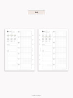 W108_G_WO1P_2026 | 2026 Weekly Planner, Grid
