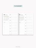 W108_G_WO1P_2026 | 2026 Weekly Planner, Grid