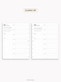 W108_G_WO1P_2026 | 2026 Weekly Planner, Grid