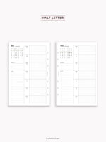 W108_G_WO1P_2026 | 2026 Weekly Planner, Grid