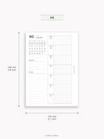 W108_G_WO1P_2026 | 2026 Weekly Planner, Grid