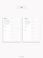 W108_G_WO1P_2026 | 2026 Weekly Planner, Grid